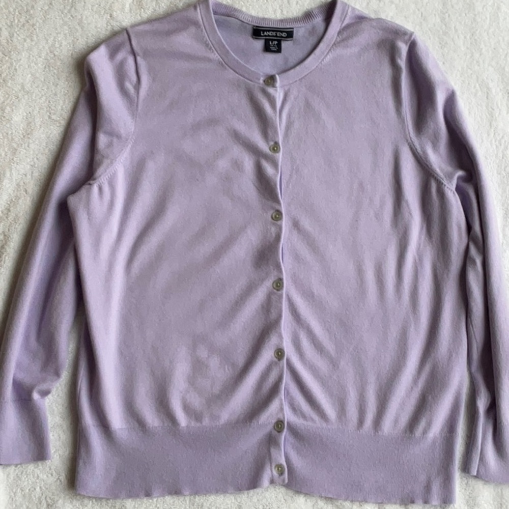 Ladies lilac cardigan